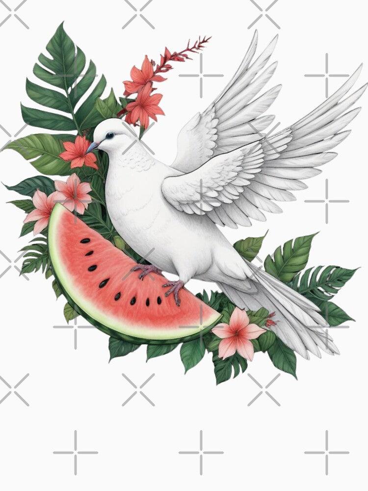 Peaceful Wings for Free Palestine by piscininha