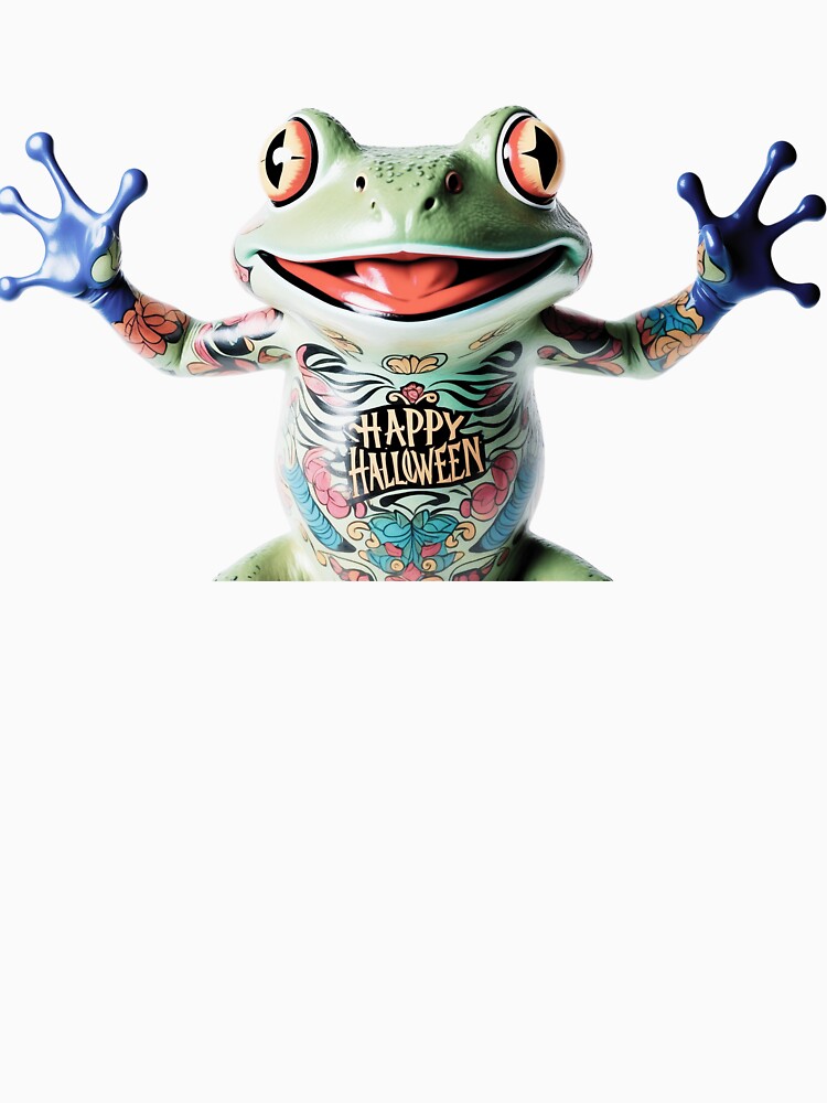 Happy Halloween frog collection by RoseAIArtRhythm