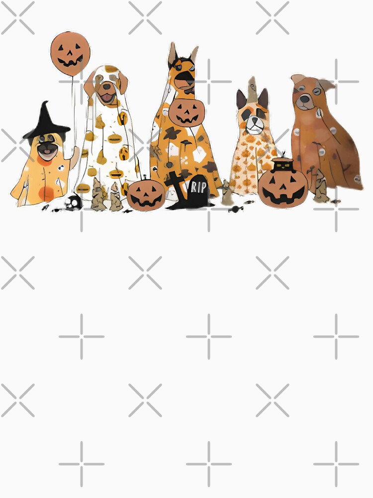 Retro Ghost Dog , Spooky Season , Halloween Ghost Dog , Halloween Pumpkin Dog , Dog Halloween , Cute Boo Dog Hallowee by pugshowsfashion