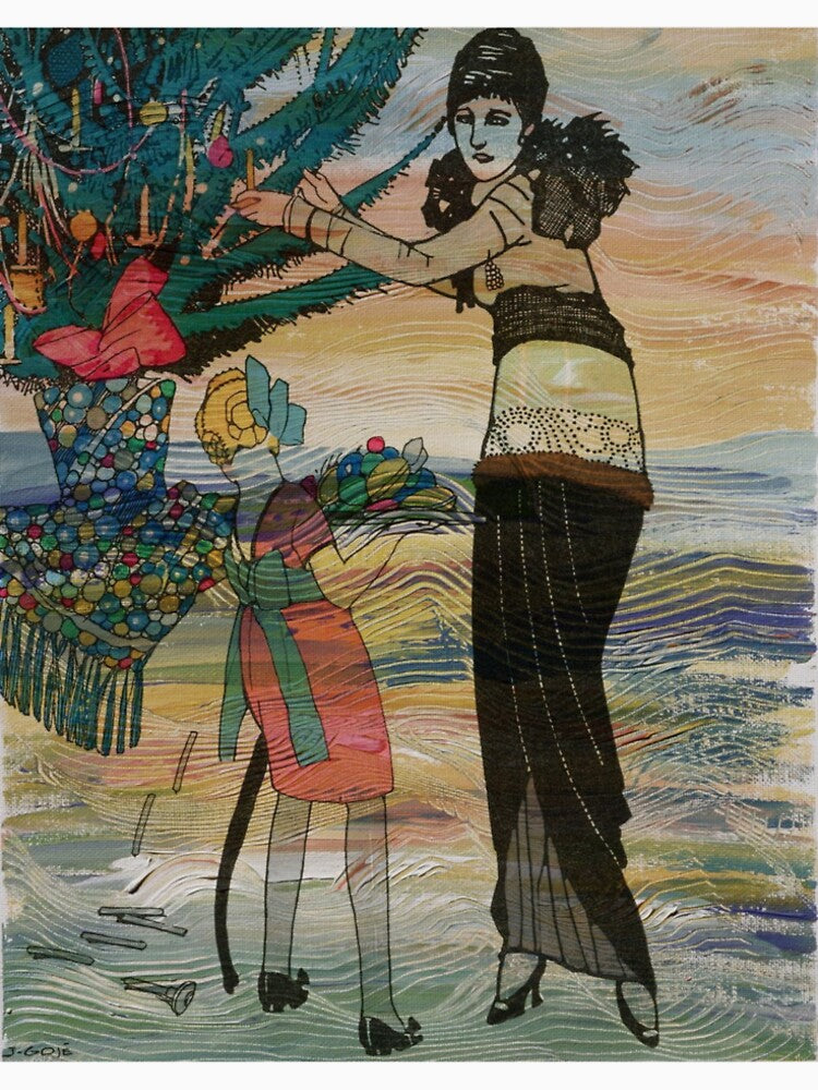 Vintage Christmas Illustration by sweetartnc