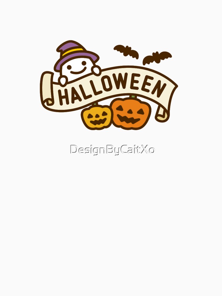 Cute Halloween Bats Pumpkin by DesignByCaitXo