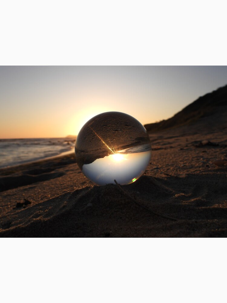 Sunset through a crystal ball by MissPell