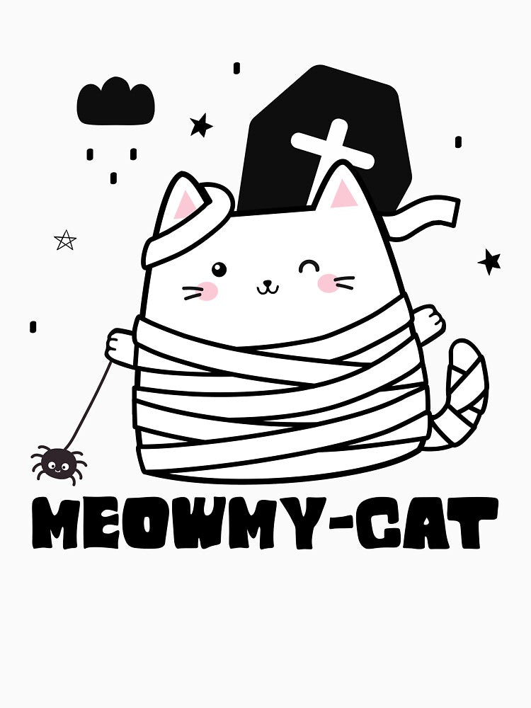 Cute Mummy Meowmy Cat by ElCrocodel