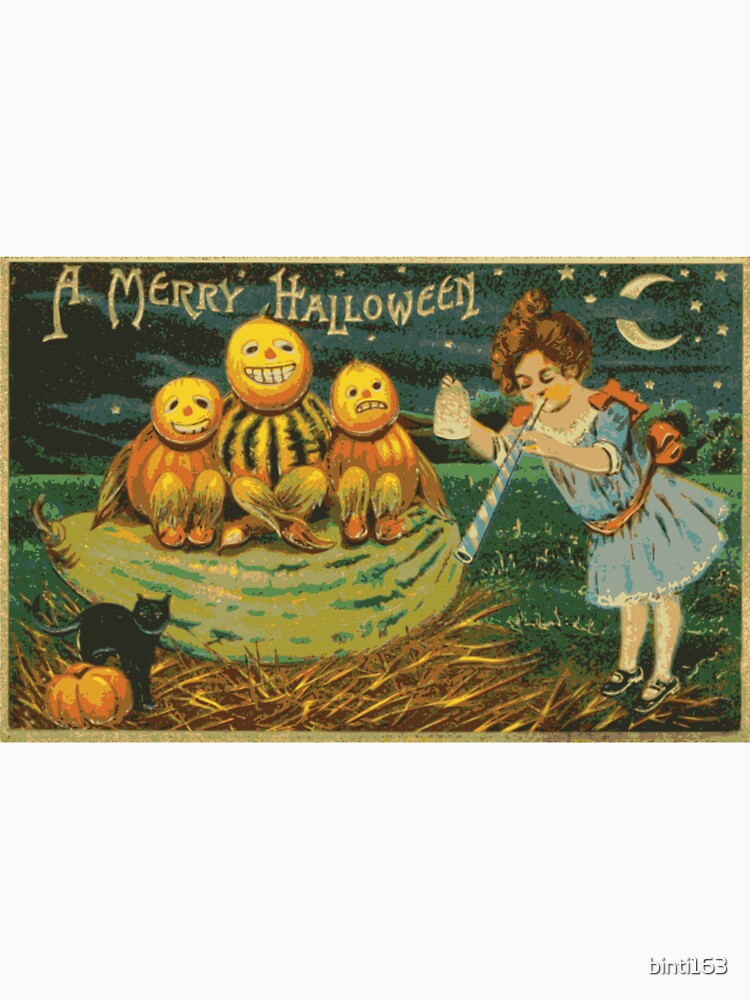 Halloween retro card by binti163