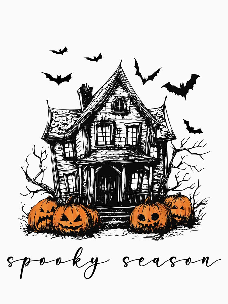Haunted house, Spooky season by EdgeDrip