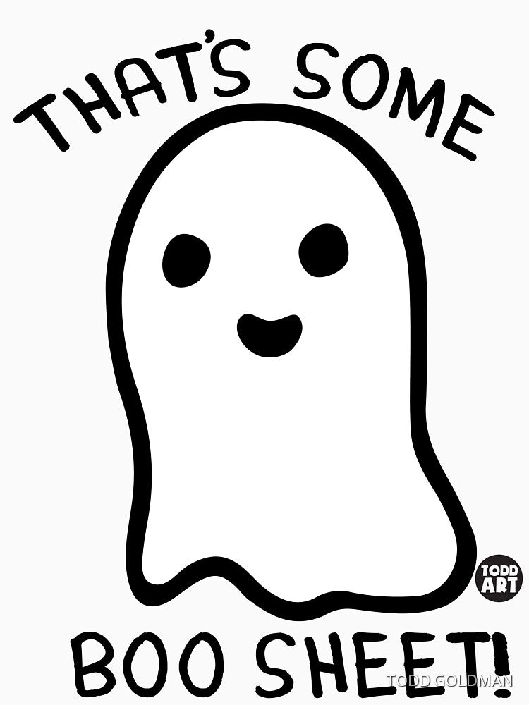 BOO SHEET GHOST by TODD GOLDMAN