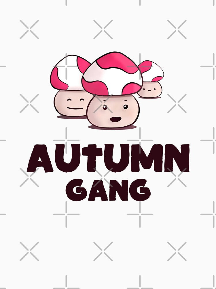 Funny Autumn Gang Toadstool Mushroom by FrenchsTuck