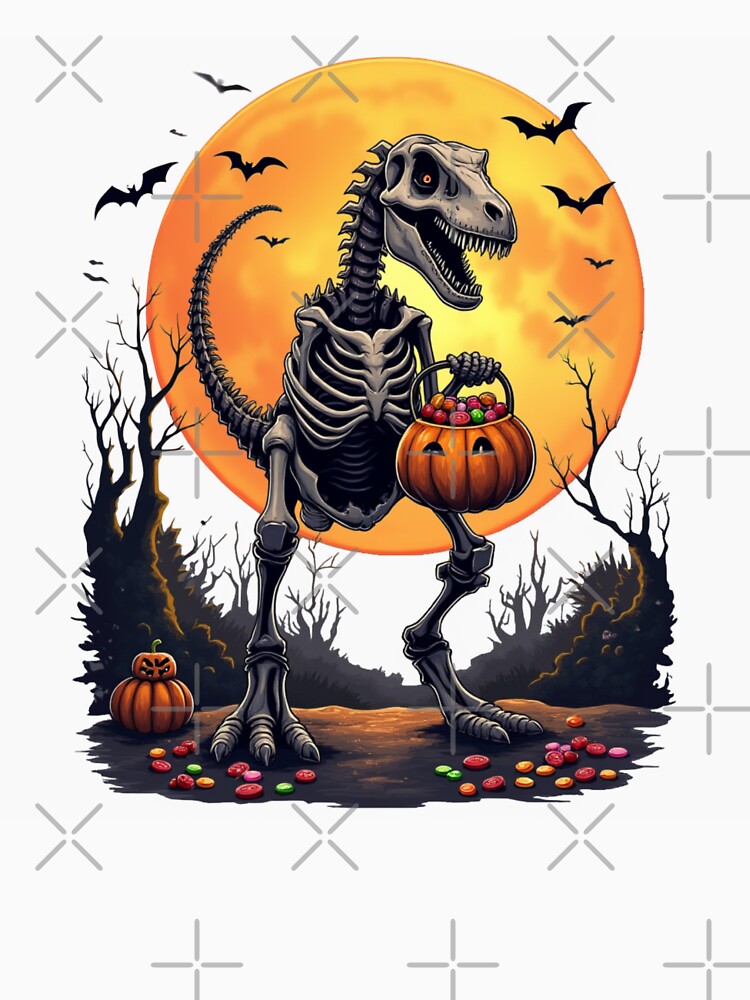 Dinosaur skeleton halloween by savecloth