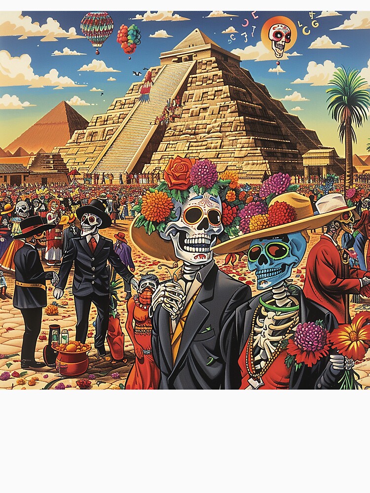 Egyptian Dia De Los Muertos!!! by PyramidSchmear