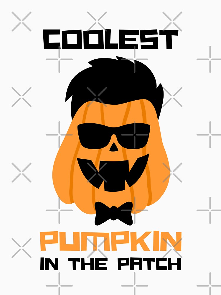 Coolest Pumpkin In The Patch Halloween by Anton Ashraf