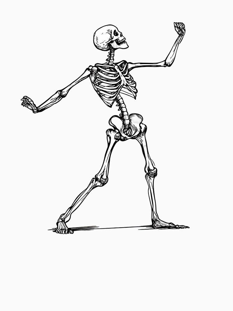 Dancing Skeleton by deckur