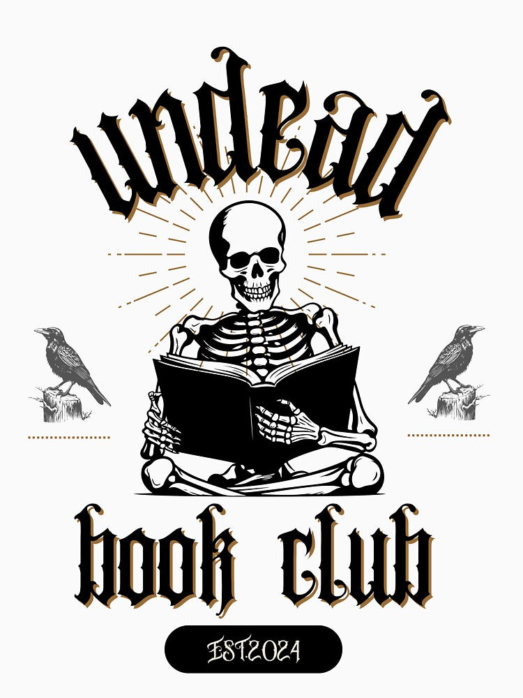 spooky bookclub by BookishBlackbird Shop