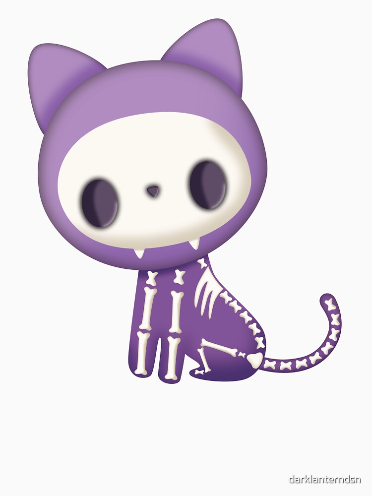 Goth Grim Reaper Cat by darklanterndsn