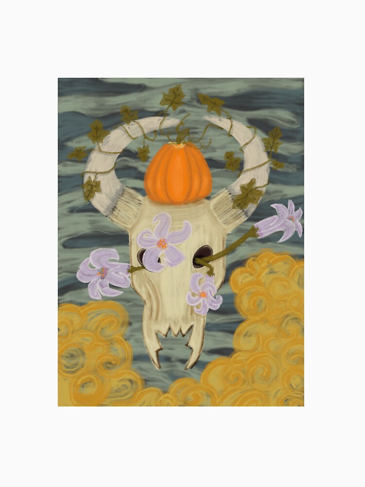 Fall skull by ArcherLynn