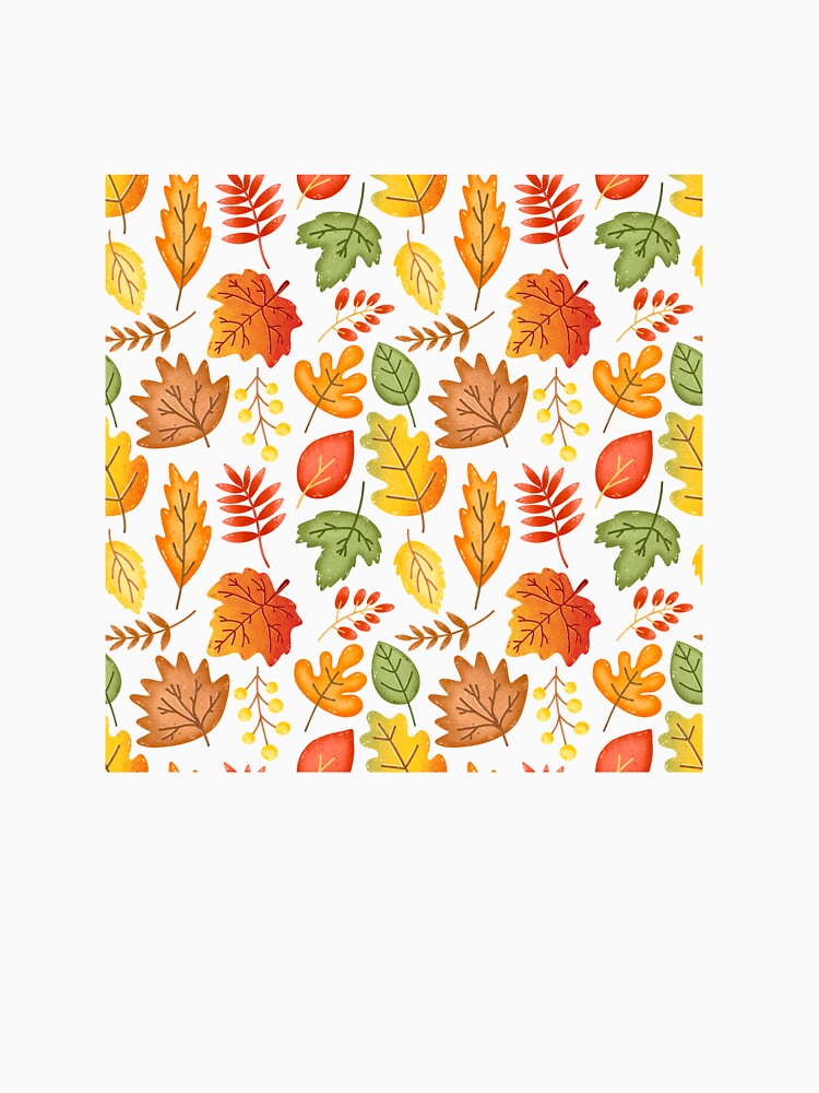 autumn pattern,fall leaves,hello autumn by jassine11