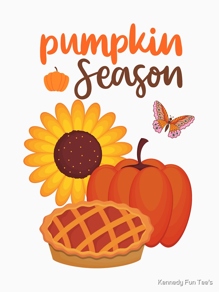 Hello Fall 3 Pumpkin Season by Kennedy Fun Tee's