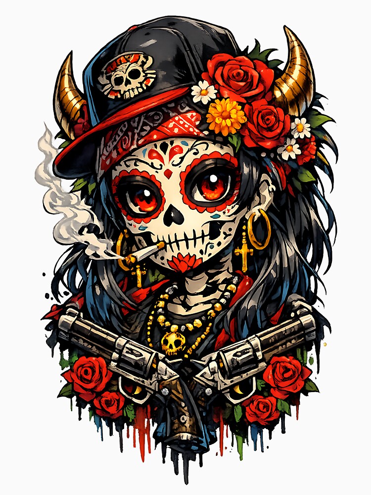 Mexican Sugar Skull by VisionCrafft