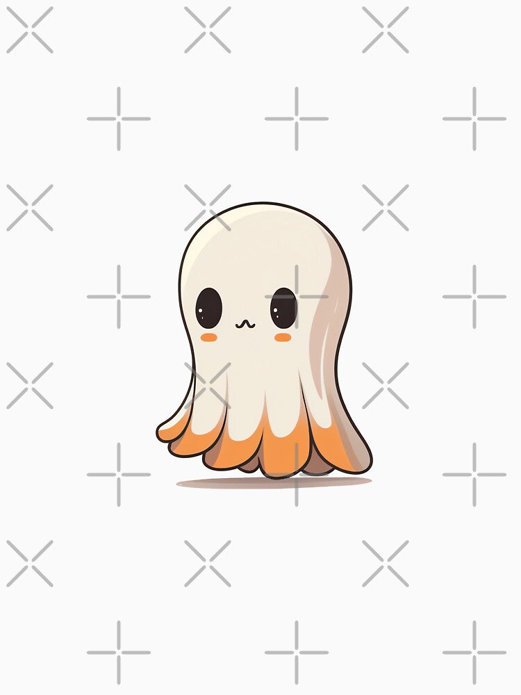 Kawaii chibi cute ghost by ChibiInstant