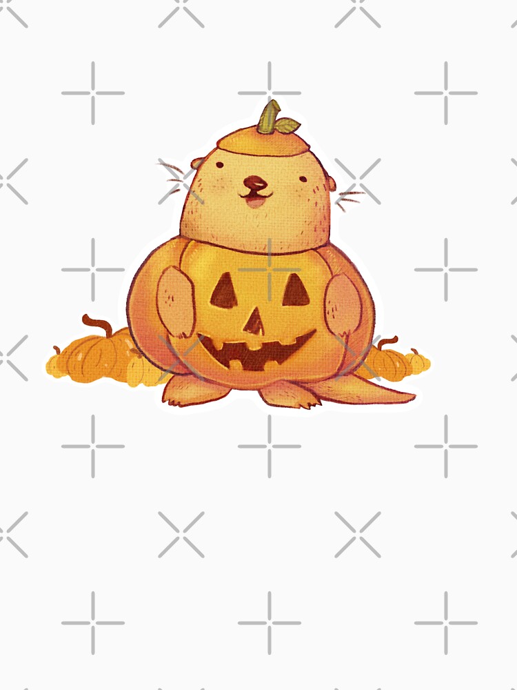 Trick or treat otter by bookotter
