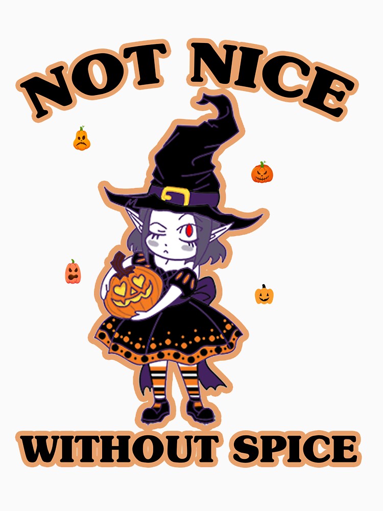 RetroPumpkin Spice ‘Not Nice Without Spice t-shirt by Morja2015