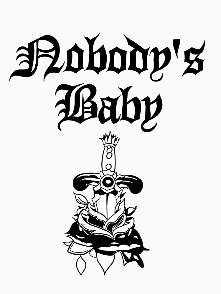 Nobody’s baby tee by Melinda Black