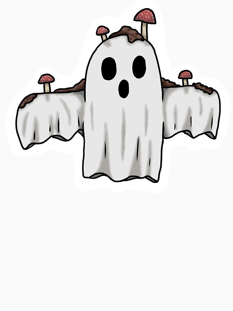 Mushroom Ghost by StarrySkyArt