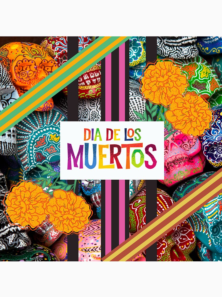 Dia de los Muertos Collage by Scotti Cohn
