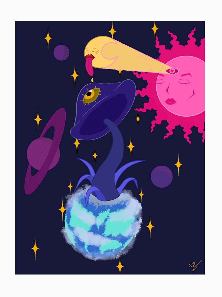 Celestial Mushroom by psychodelicgata