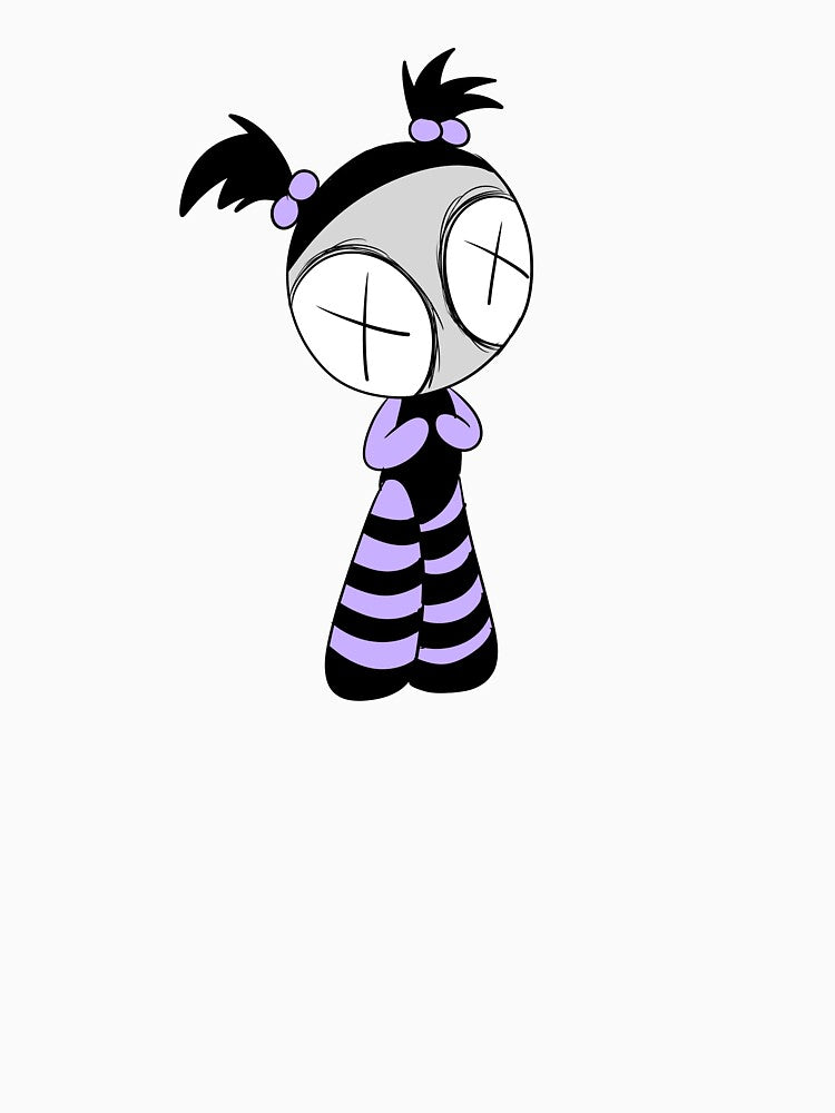 Y2K Goth Doll (purple) by gross-girl99