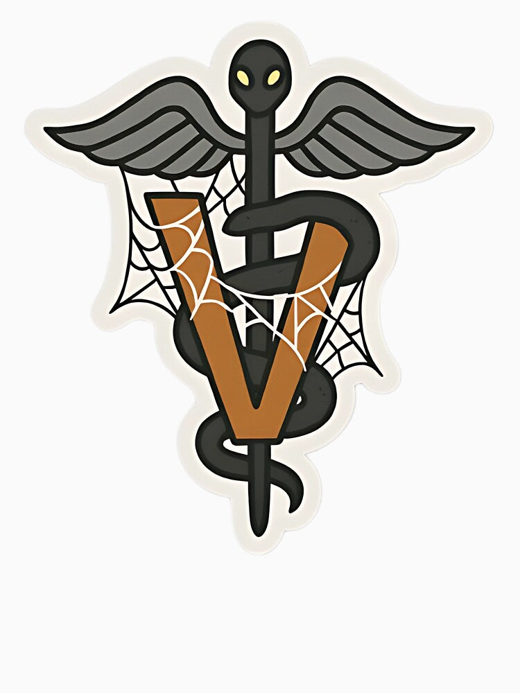 Haunted Caduceus by introVETed