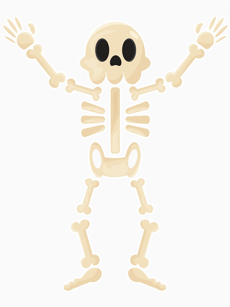 Skeleton by stickers diya