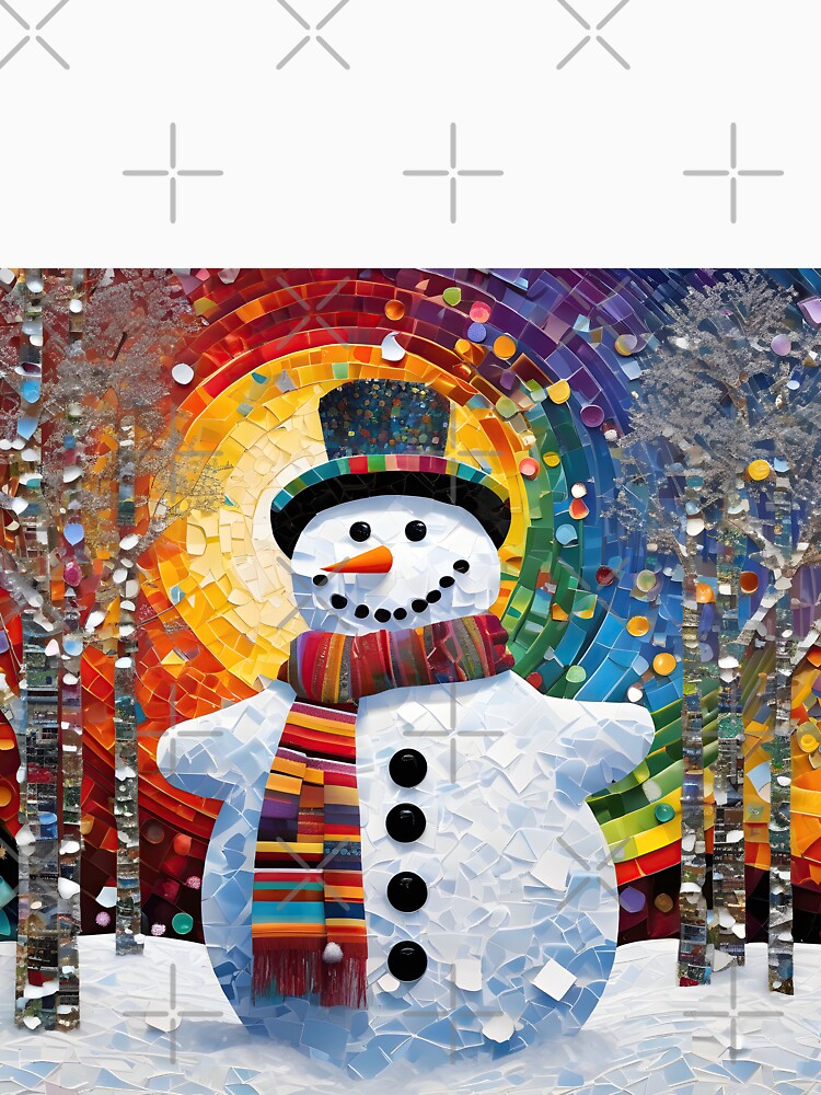 Snowman 22 - Smiling Snowman Magic by Artekinium