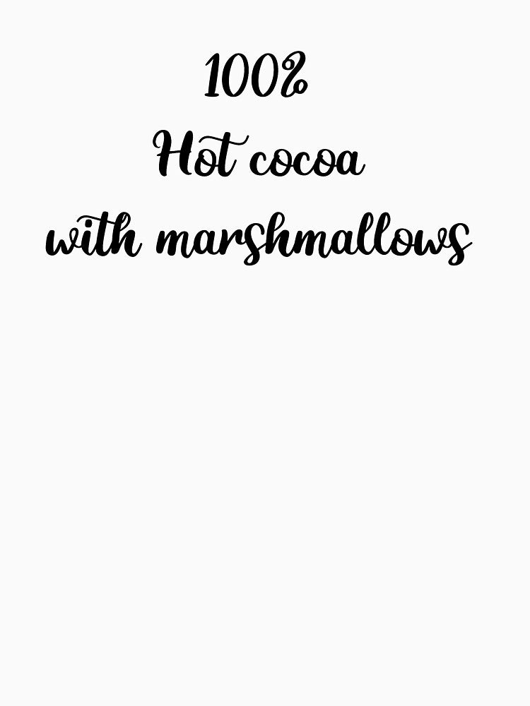 Hot Cocoa with Marshmallows by Lovlee Bee