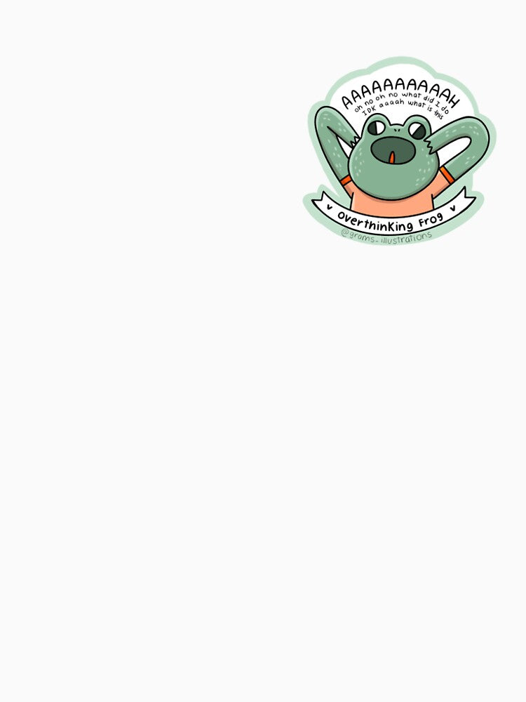 Overthinking Frogs by GramsIllustrate
