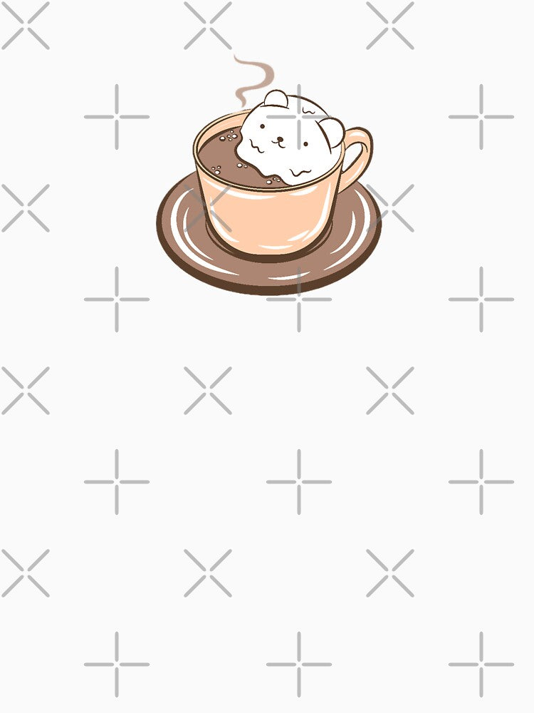Hot Chocolate With Kawaii Bear Marshmallow by FaithDesigns23