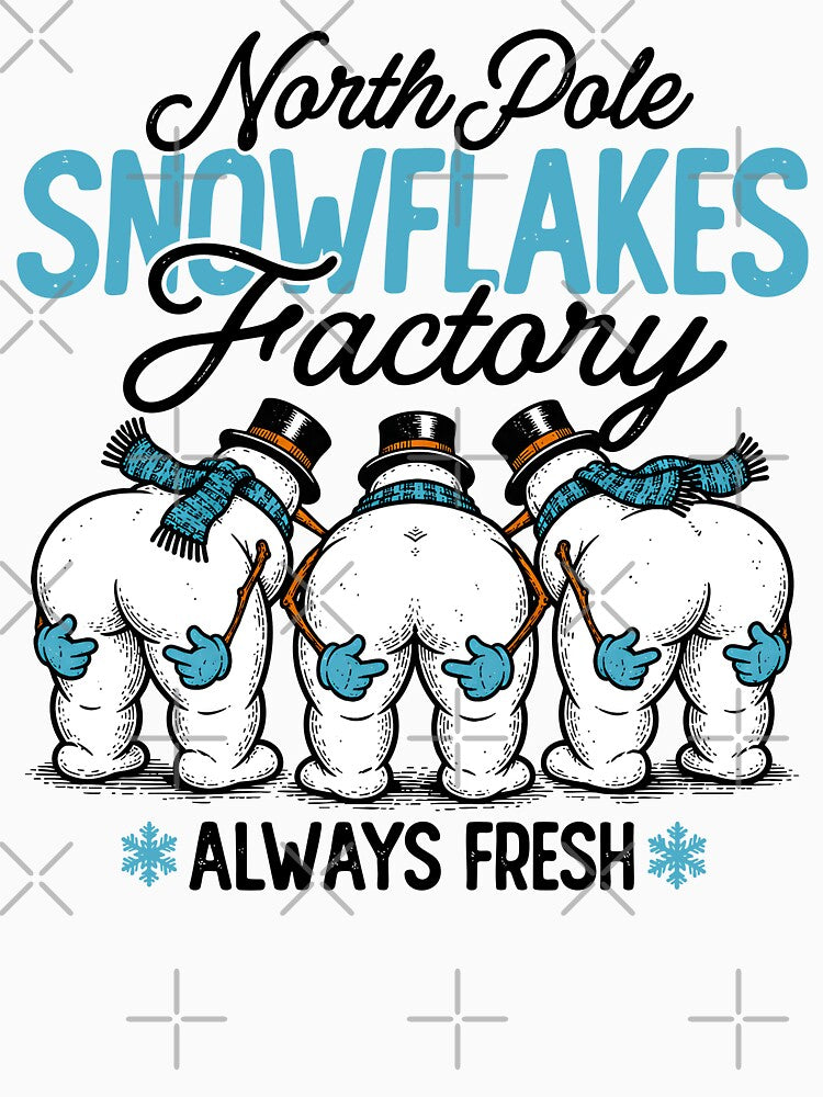 North Pole Snowflakes Factory by Pawyexe