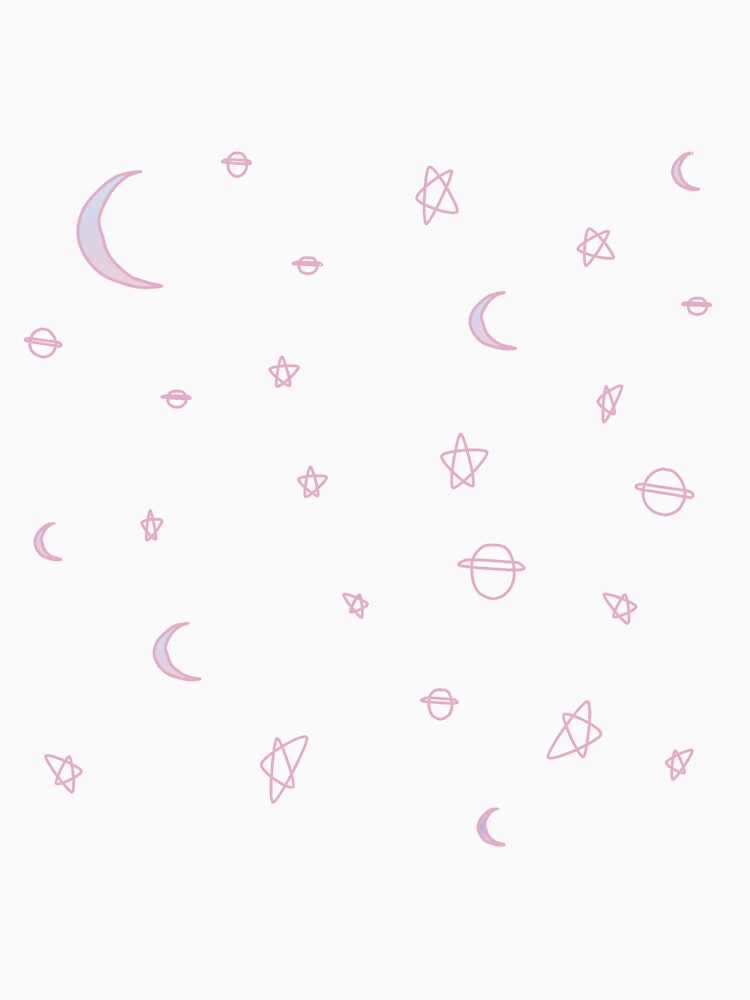 Pink Celestial Doodles by Arexus