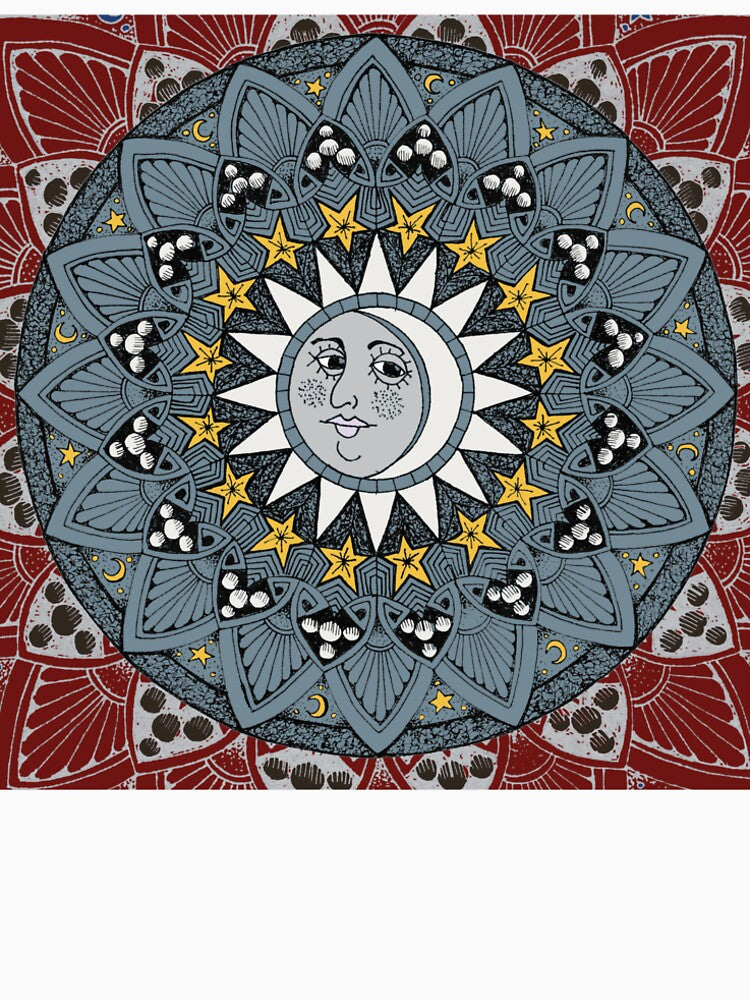 Sister Moon Mandala by bondglassdesign