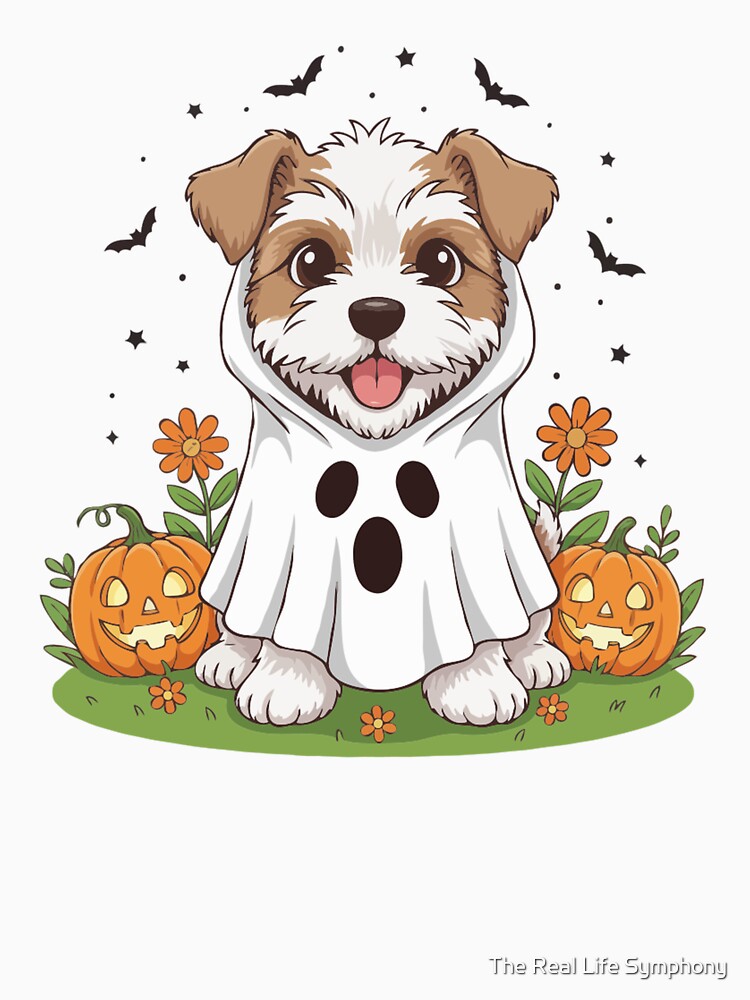 Sealyham Terrier Puppy Ghost – Cute Halloween Dog Costume by The Real Life Symphony