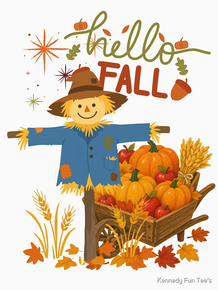 Hello Fall 8 Hello Fall by Kennedy Fun Tee's