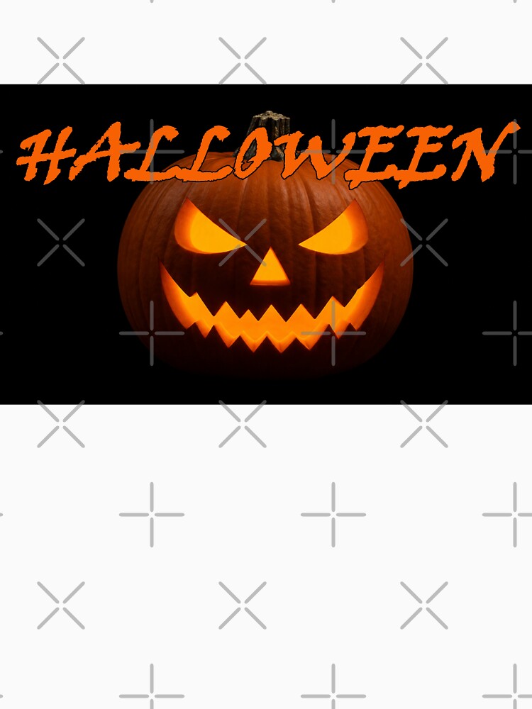 halloween pumpkin orange lettering black background by natalik2024