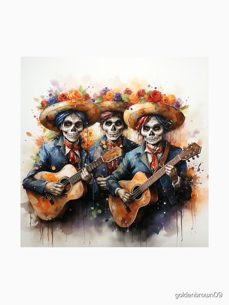 Dia de los Muertos Mariachi by goldenbrown09