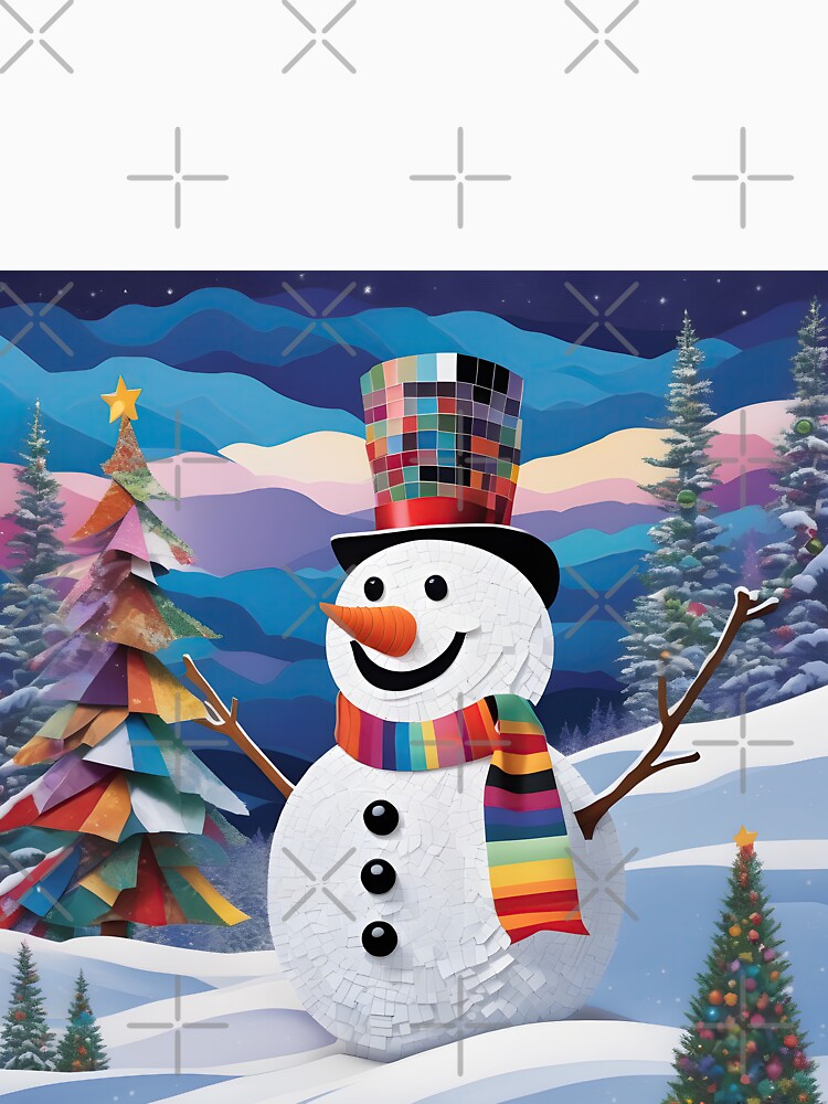 Snowman 17 - Funky Frosty Happiness by Artekinium