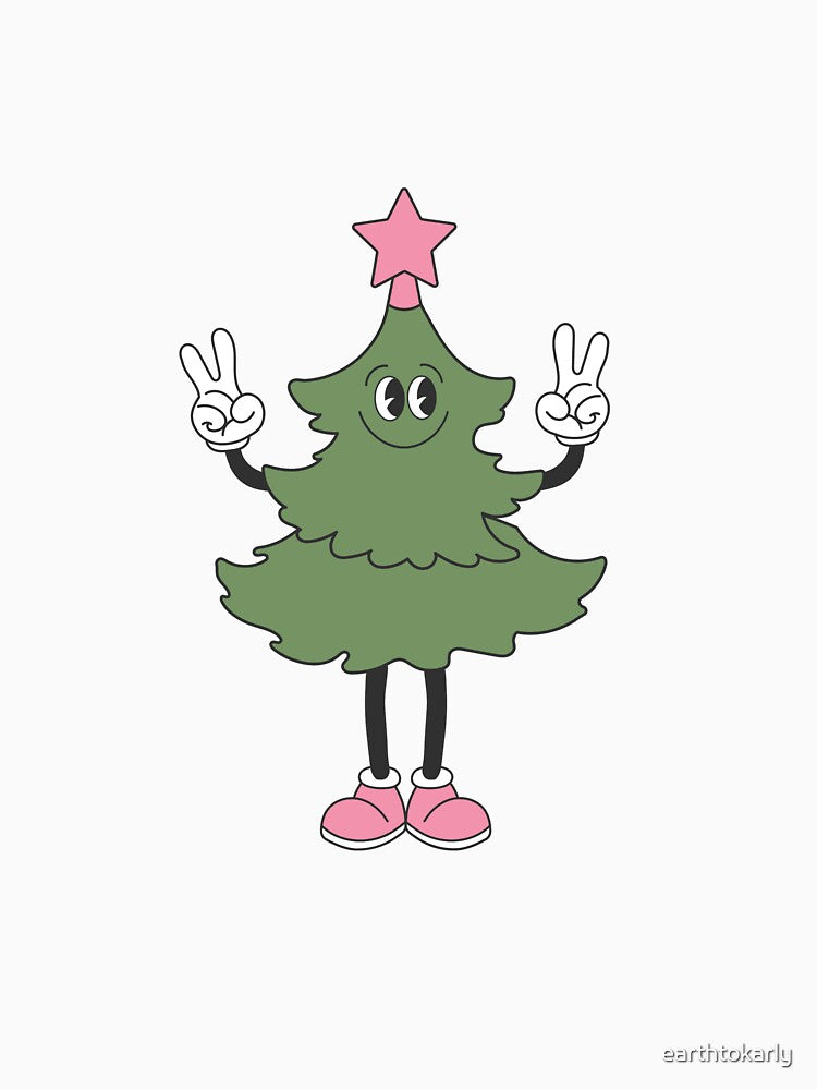 Retro Christmas Tree by earthtokarly