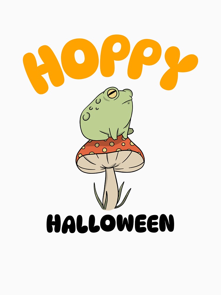 Hoppy Halloween T-Shirt by CKDesigns2804