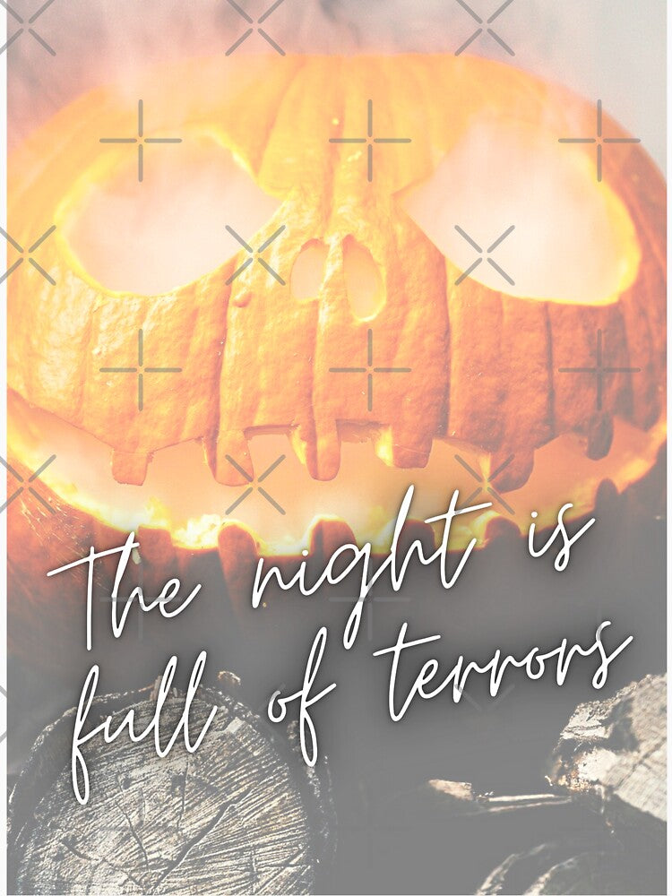 The night is full of Terrors Halloween Original by NuWorldDesigns
