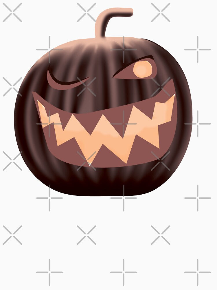 Halloween pumpkin t-shirt dark by creativebreeze
