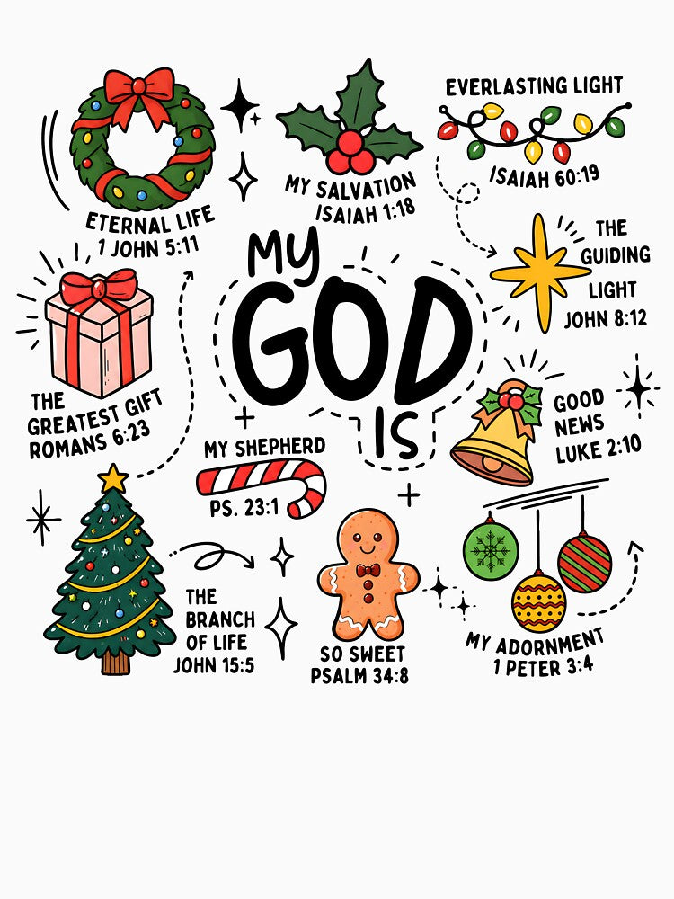 My God Is Christmas by hannartbaker
