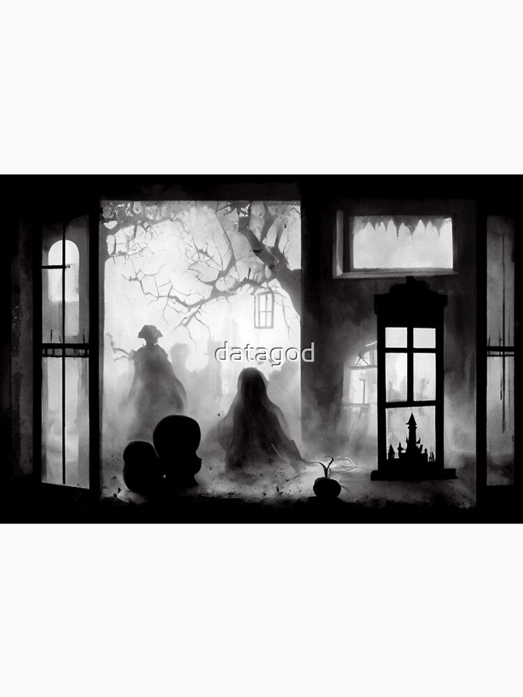 Haunted Trick or Treaters by datagod