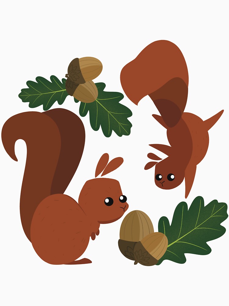 Autumn squirrel by FunkingDoodles
